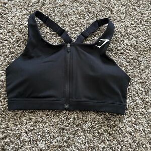 Gymshark Zip-up Sports Bra size XS